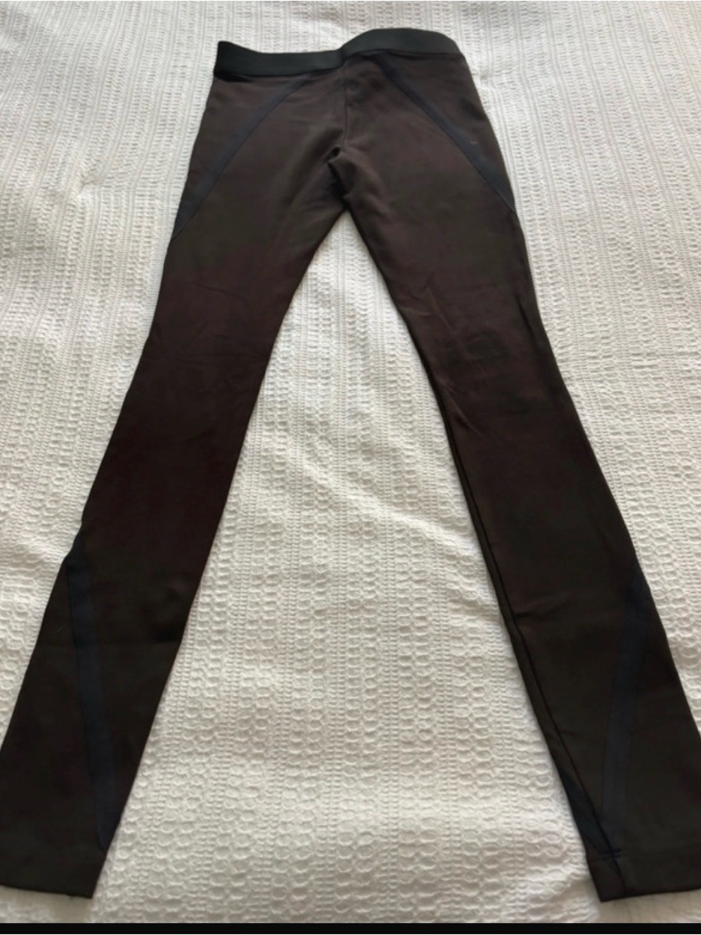 Theory Tranqjil K Satin Panel Leggings Petite - Picture 3 of 12